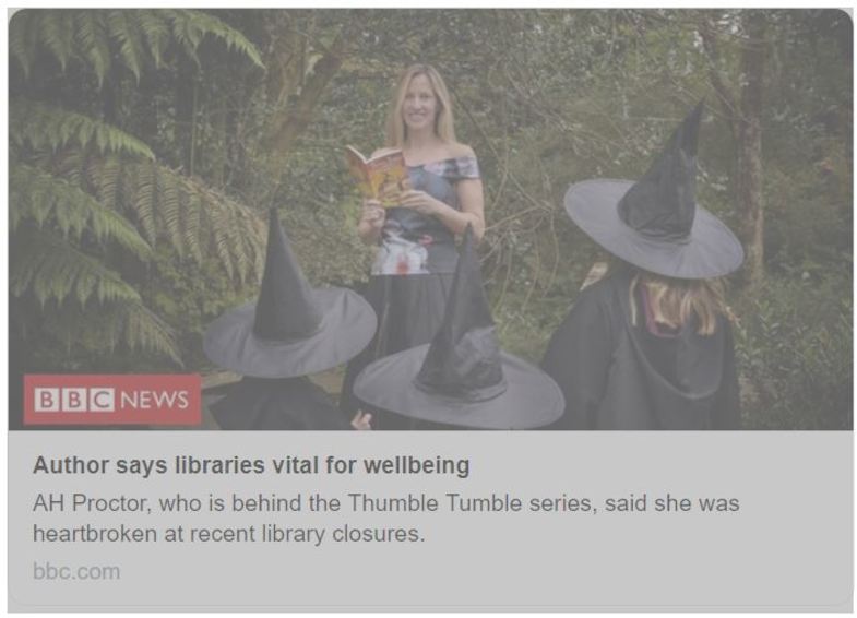 Angela's bid to save libraries